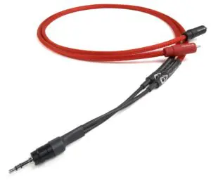 Chord Company Shawline X Aray Analoque 3,5mm mini jack > RCA analoge interlink / AUX-kabel 1,0 meter