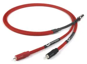 Chord Company Shawline X Aray Analogue 2 x RCA naar 5-pins DIN voor NAIM Audio en QUAD met verzilverde OFC-geleiders vanaf 0,5 meter