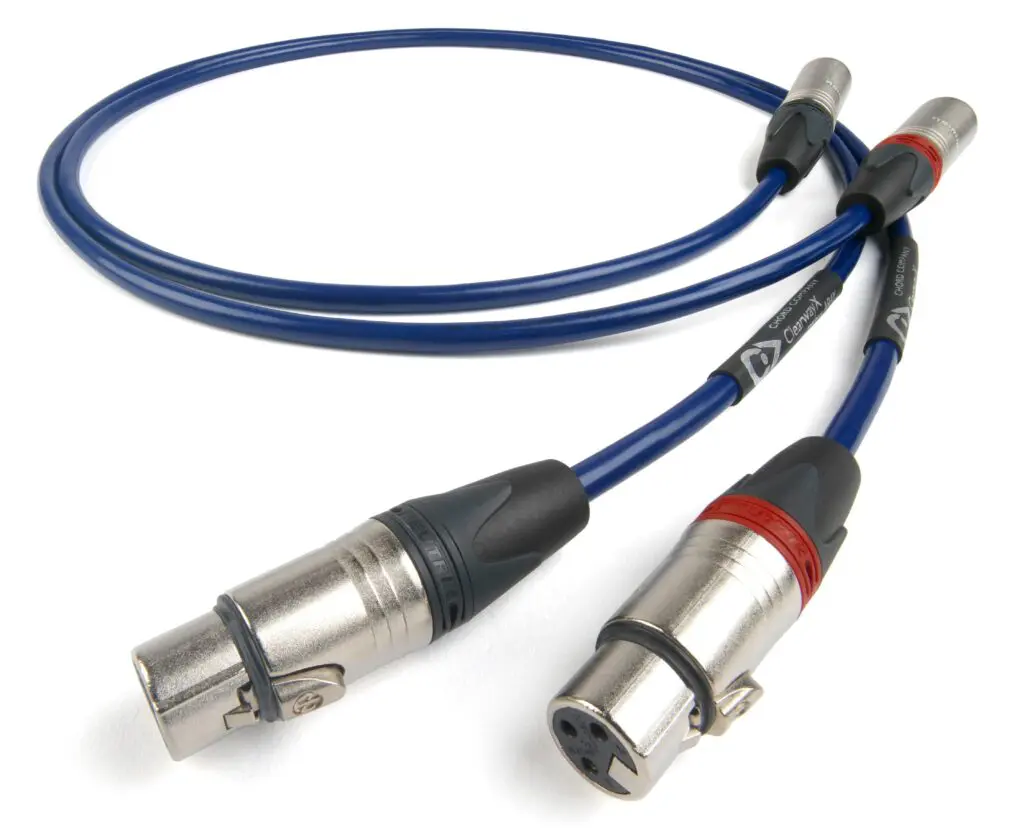 Chord Company Clearway X Aray Analogue XLR Interlink koper  stereoset 2 stuks vanaf 0,5 meter