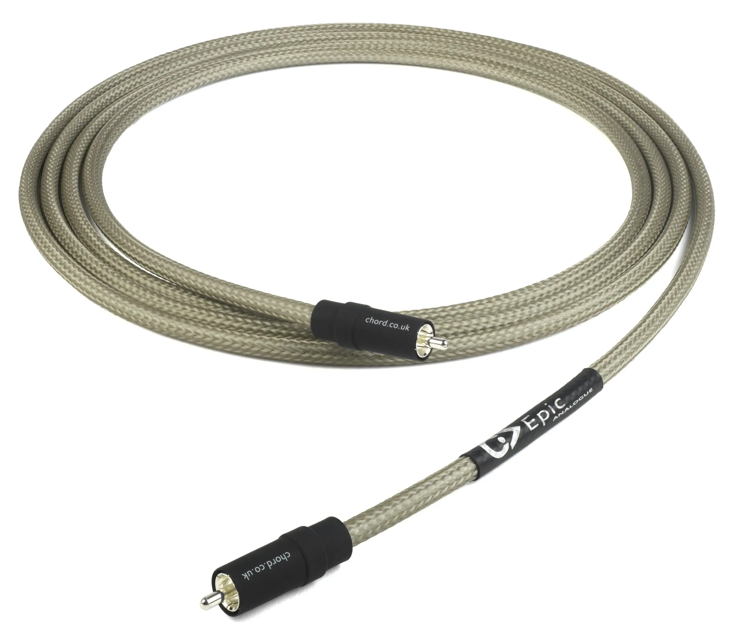 Chord Company Epic X Aray high end RCA subwooferkabel met verzilverde geleiders vanaf 3,0 meter - Afbeelding 2