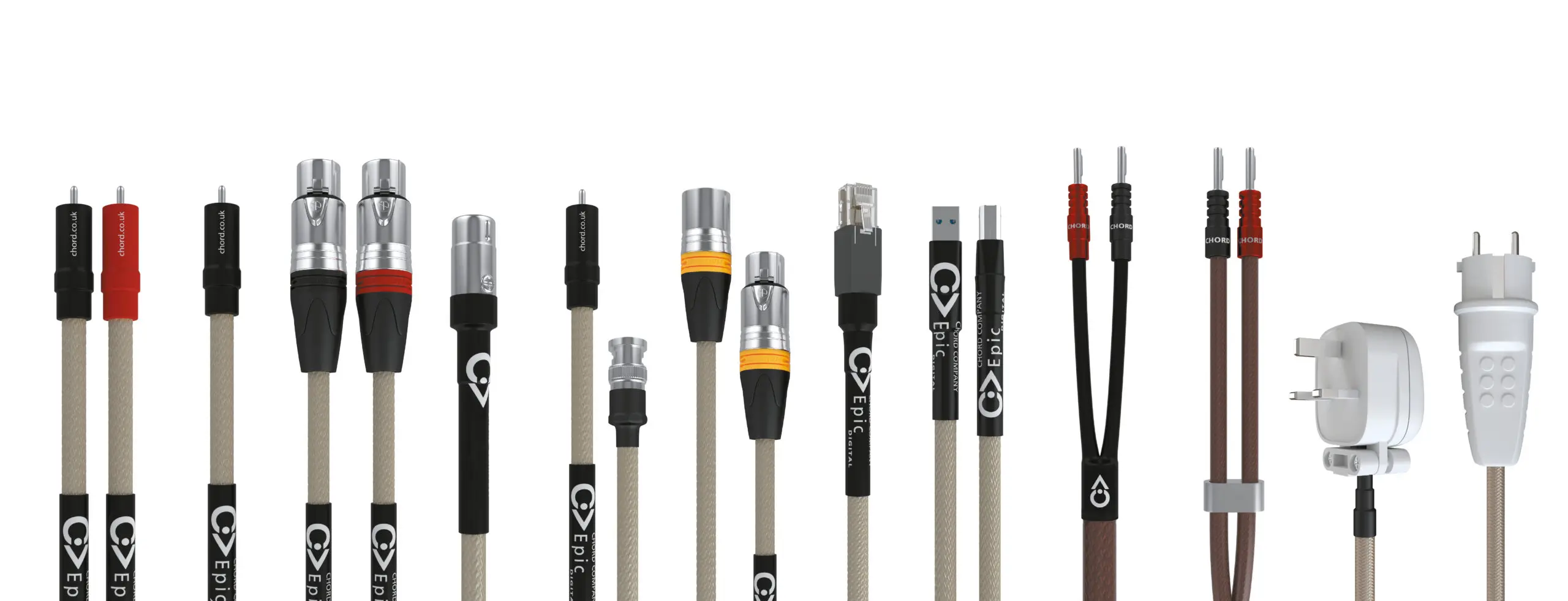 Chord Company Epic Power Cable Voedingskabel als IEC C13, C19 of C7 vanaf 1,0 meter - Afbeelding 8