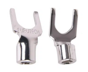 Furutech FP-203 Rhodium-plated spade tot Ø4mm per set 4 stuks