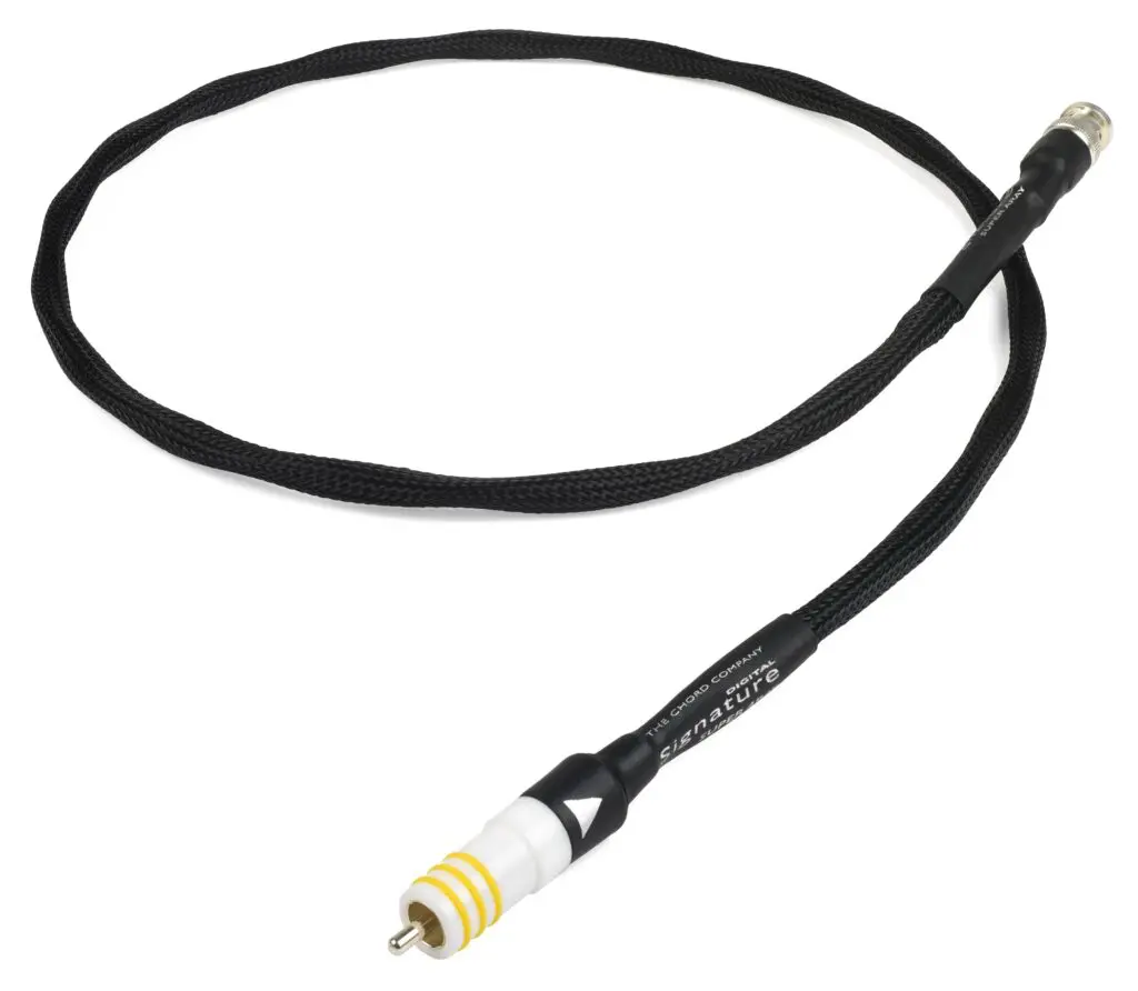 Chord Company Signature X Aray high end subwooferkabel als RCA, XLR of DIN vanaf 3,0 meter