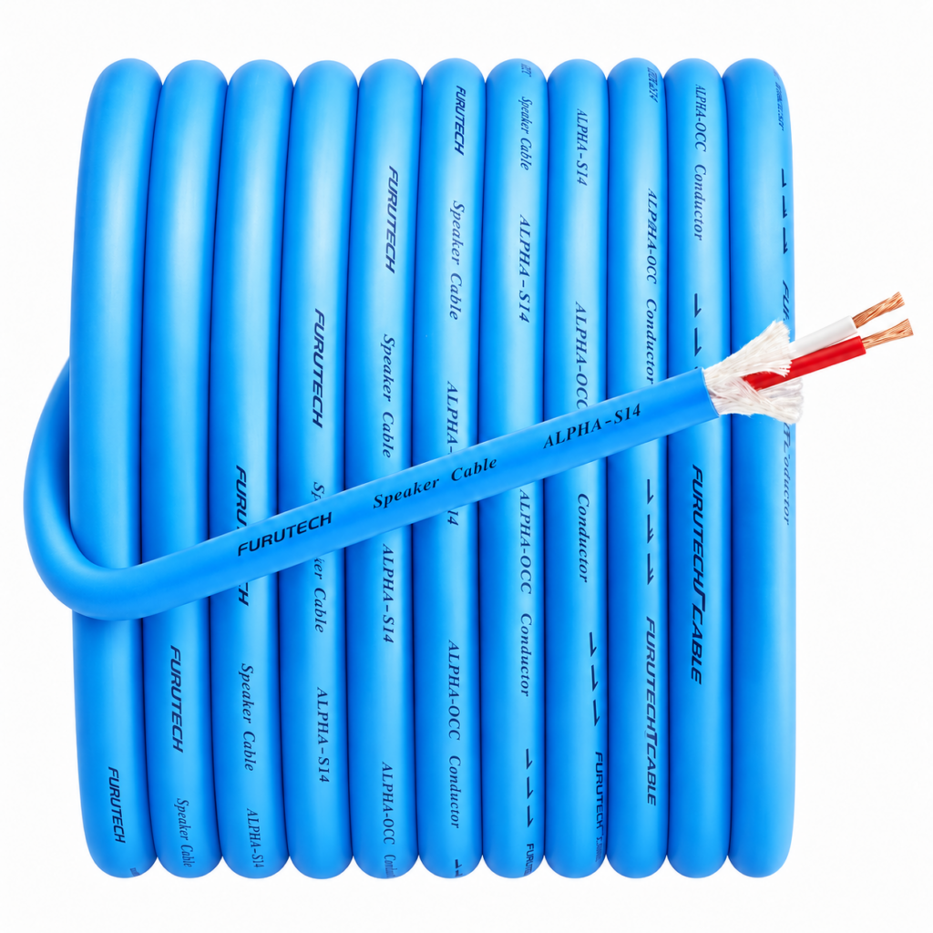 Furutech Alpha-S14 luidsprekerkabel | Alpha OCC koper | 2 × 1,42 mm² | 15 AWG | per meter