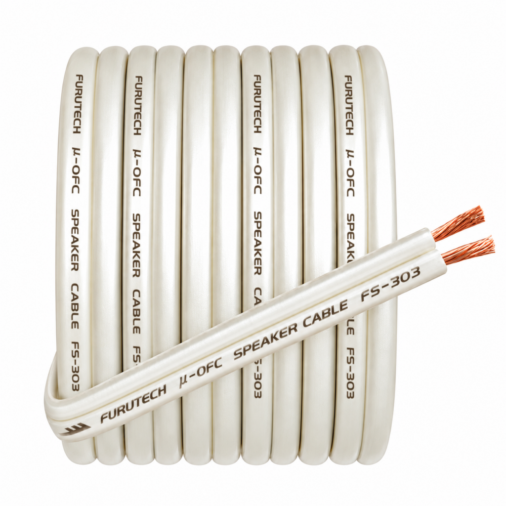 Furutech FS-303 luidsprekerkabel | Alpha μ-OFC koper | 2 × 1,54 mm² | per meter