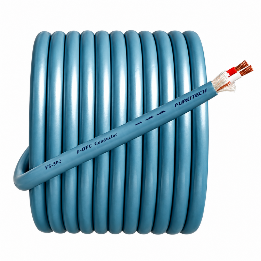 Furutech FS-502 luidsprekerkabel | Alpha μ-OFC koper | 2 × 1,98 mm² | 14 AWG | per meter
