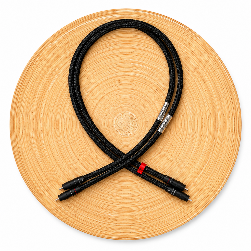 IKIGAI Audio KANGAI RCA interlink 5N puur zilveren en 24K gouden monokristal geleiders