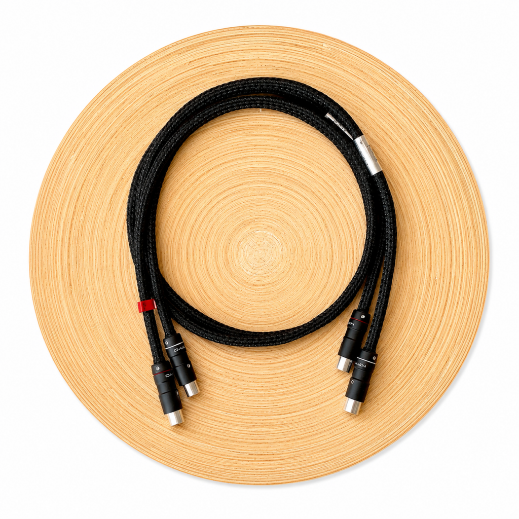 IKIGAI Audio KANGAI XLR interlink 5N puur zilveren en 24K gouden monokristal geleiders
