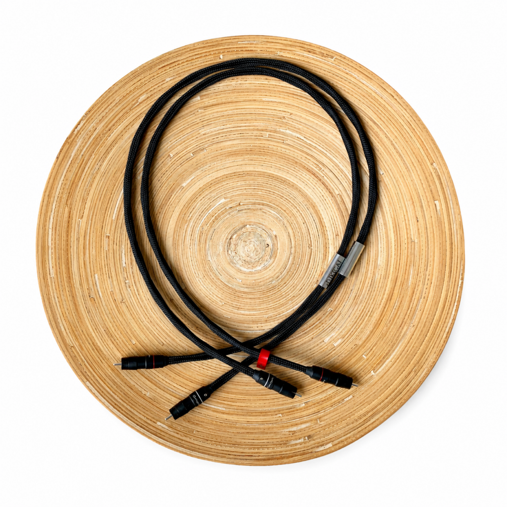 Ikigai Audio Sugure RCA interlink met 5N puur zilveren geleiders