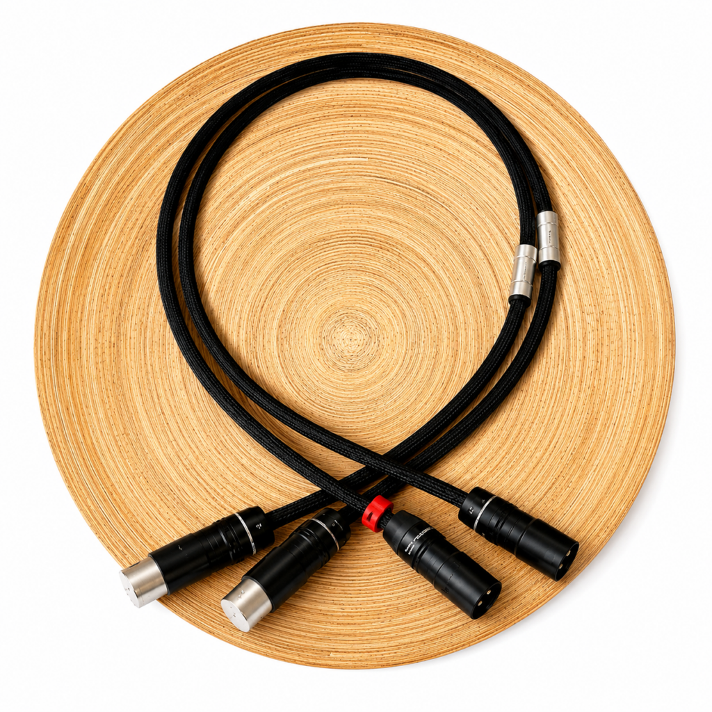 Ikigai Audio Sugure XLR interlink met 5N puur zilveren geleiders