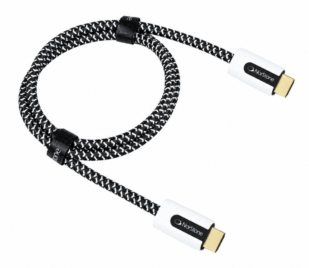 NorStone Jura HDMI-kabel Ultra High Speed 2.1 4K/8K 60 HZ 48 Gbps Bandwidth OFC copper 99.999% + 5% silver