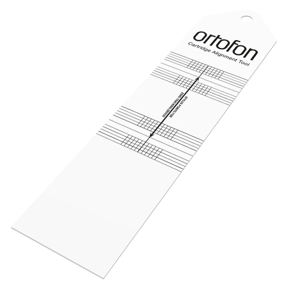 Ortofon Cartridge Alignment Tool | Protracker | uitlijnmal voor platenspelerelementen