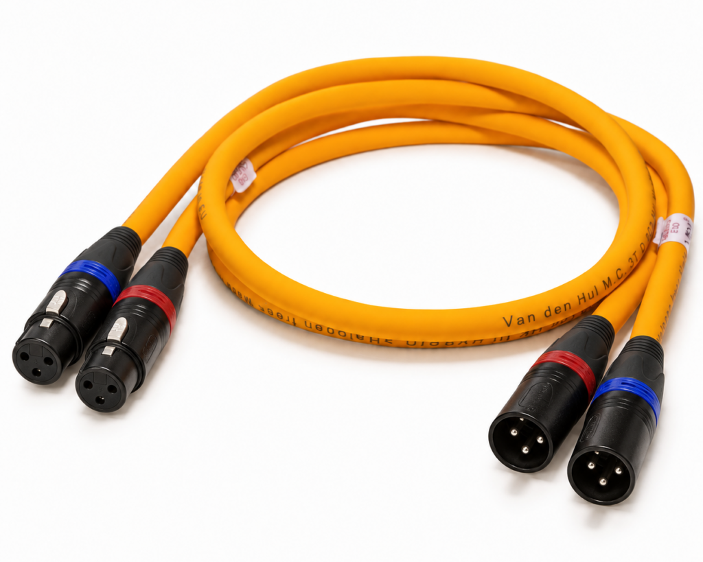 Van den Hul The D-102 MK III 3T Hybrid | gebalanceerde XLR-interlink | verzilverd OFC | LSC-technologie | stereoset