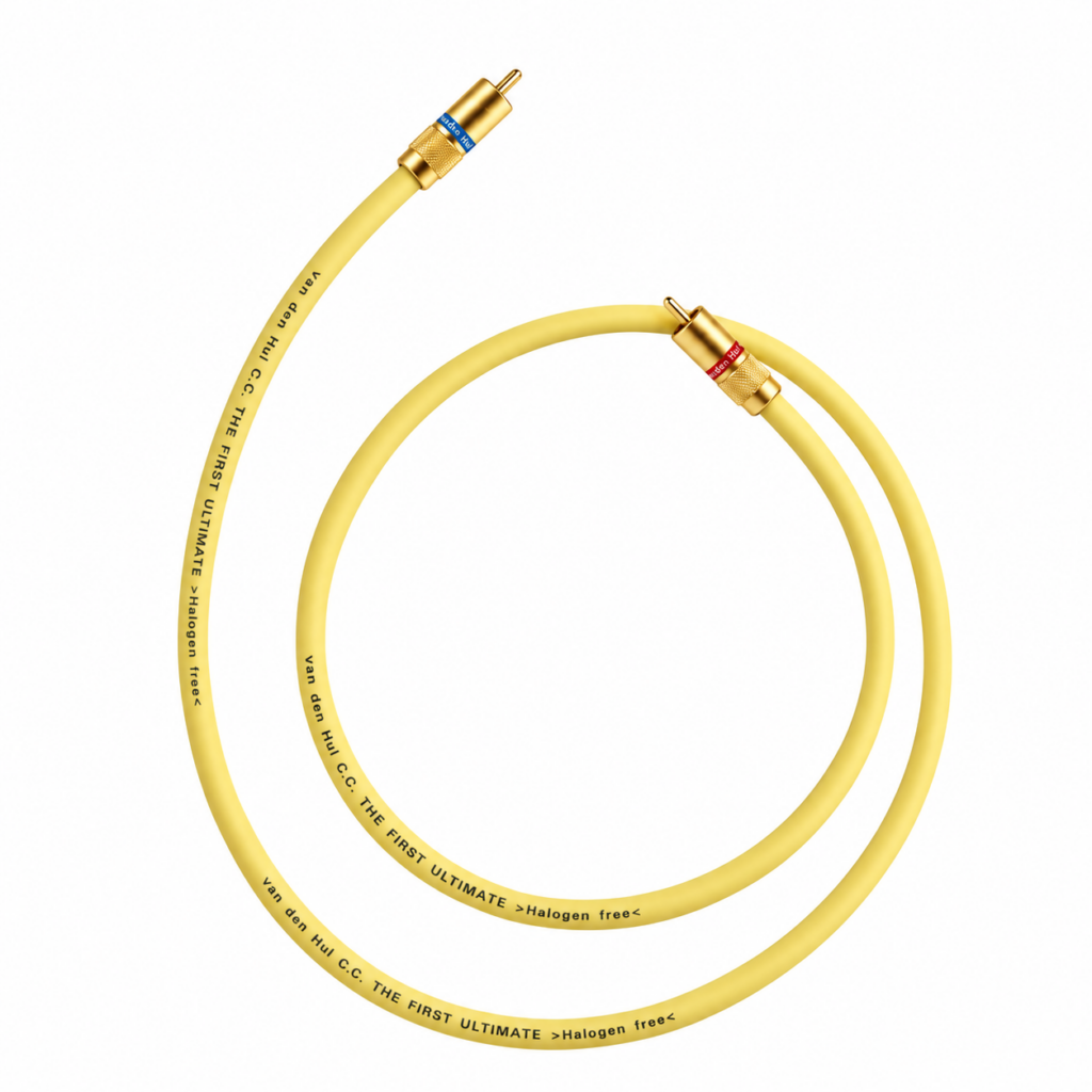 Van den Hul The First Ultimate | digitale interlink | S/PDIF 75 Ω | LSC-koolstofgeleiders | RCA