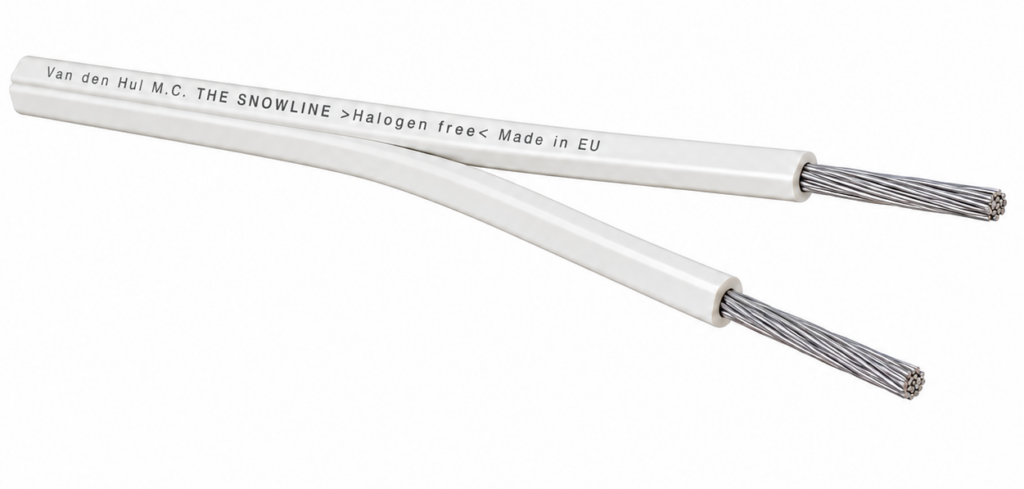 Van den Hul The Snowline | luidsprekerkabel | verzilverd OFC-koper | 2 × 1,97 mm² | AWG 14 | per meter