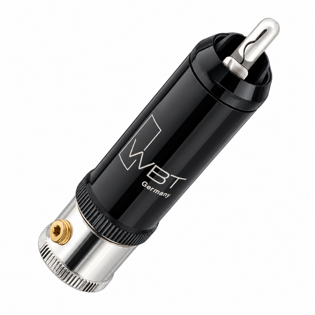 WBT-0152 Ag nextgen Signature | RCA-connector | fijnzilveren contacten | analoog & digitaal 75 Ω | tot Ø 10,5 mm