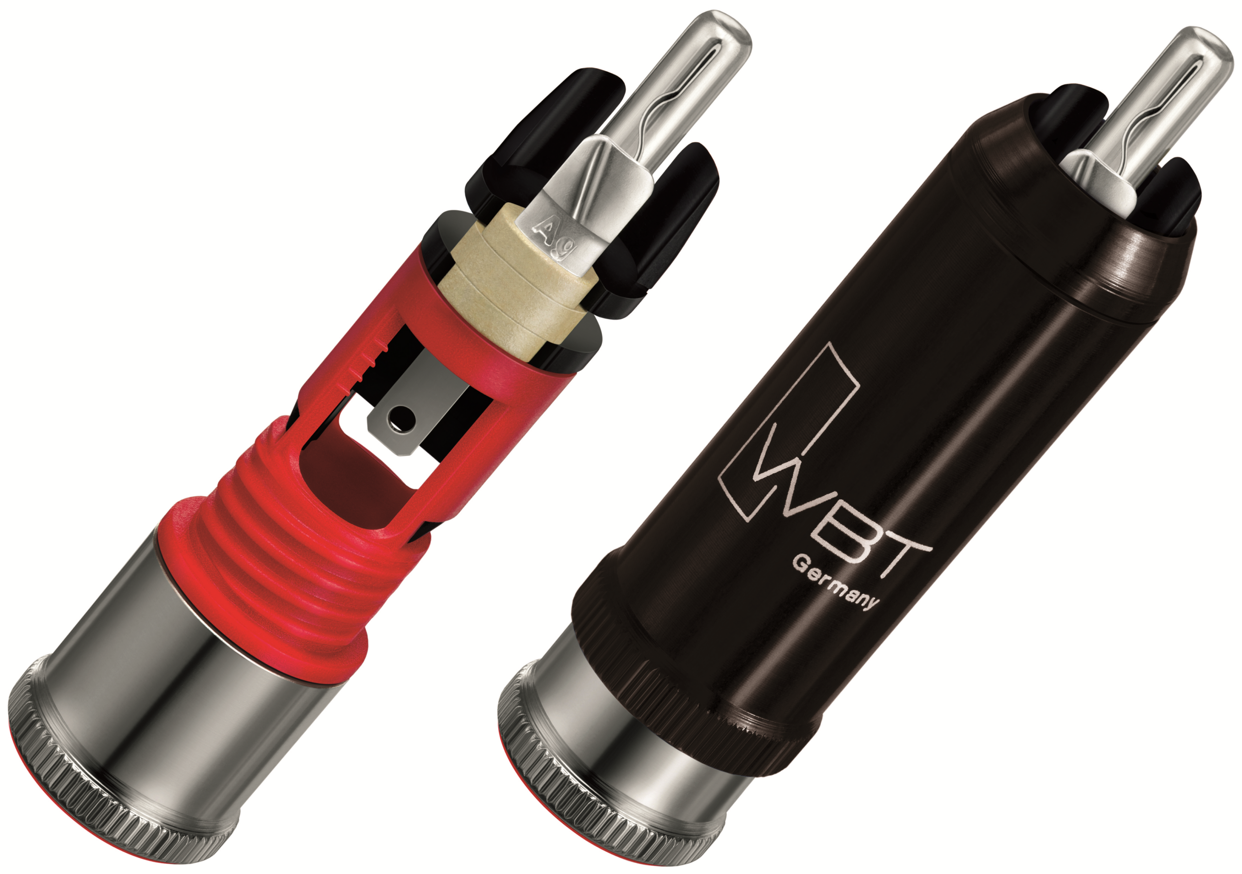 WBT-0110 Ag nextgen Signature | RCA-connector | fijnzilveren contacten | analoog & digitaal 75 Ω | tot Ø 9 mm - Afbeelding 3