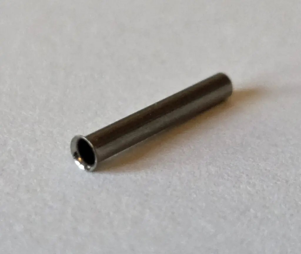 WBT 0455 Krimphulzen - adereindhulzen zilver 1,5mm2 AWG 15