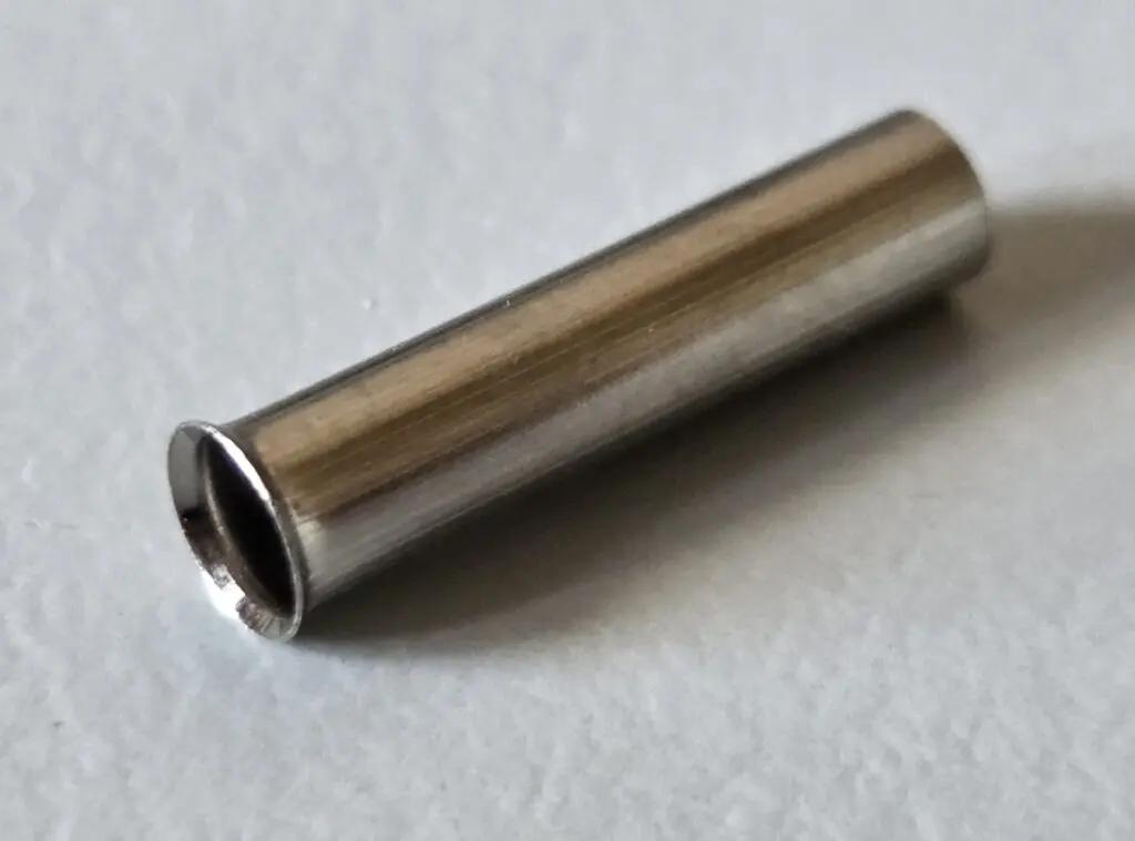 WBT 0458 Krimphulzen - adereindhulzen zilver 6,0mm2 AWG 9