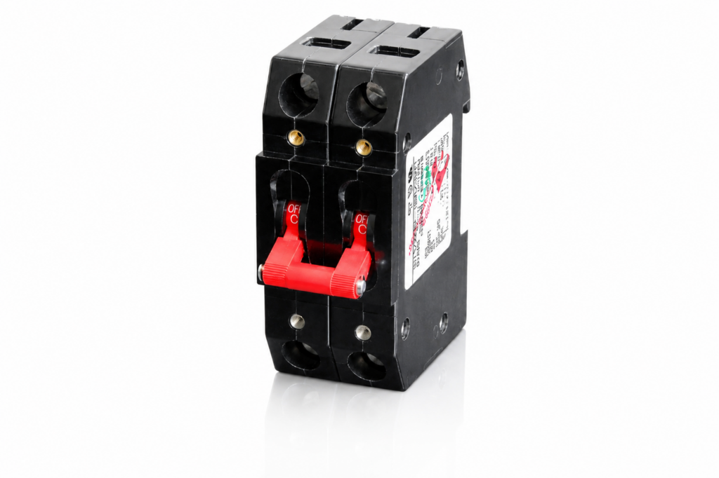 Gigawatt G-16A 2 Pole dubbele zekeringhouder - meterkastschakelaar