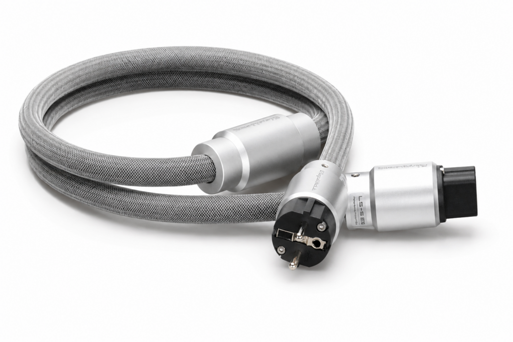 Gigawatt LS-2 Evo Ultra Reference voedingskabel 3 x 4,5mm² puur zilver en verzilverd 5N OFHC koper - IEC C15-10A