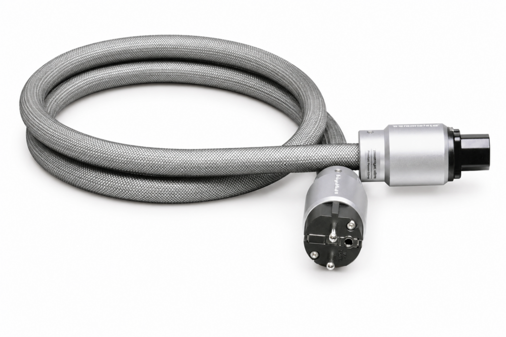 Gigawatt Powersync Ultra voedingskabel 3 x 4,5mm² Semi Solidcore OFHC - IEC C15-10A