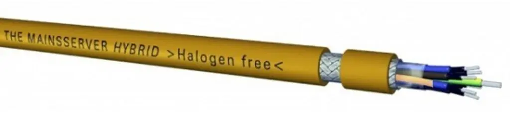 Van den Hul The Mainsserver Hybrid voedingskabel 3 x 0,754 mm² AWG 18.4 OFC verzilverd koper
