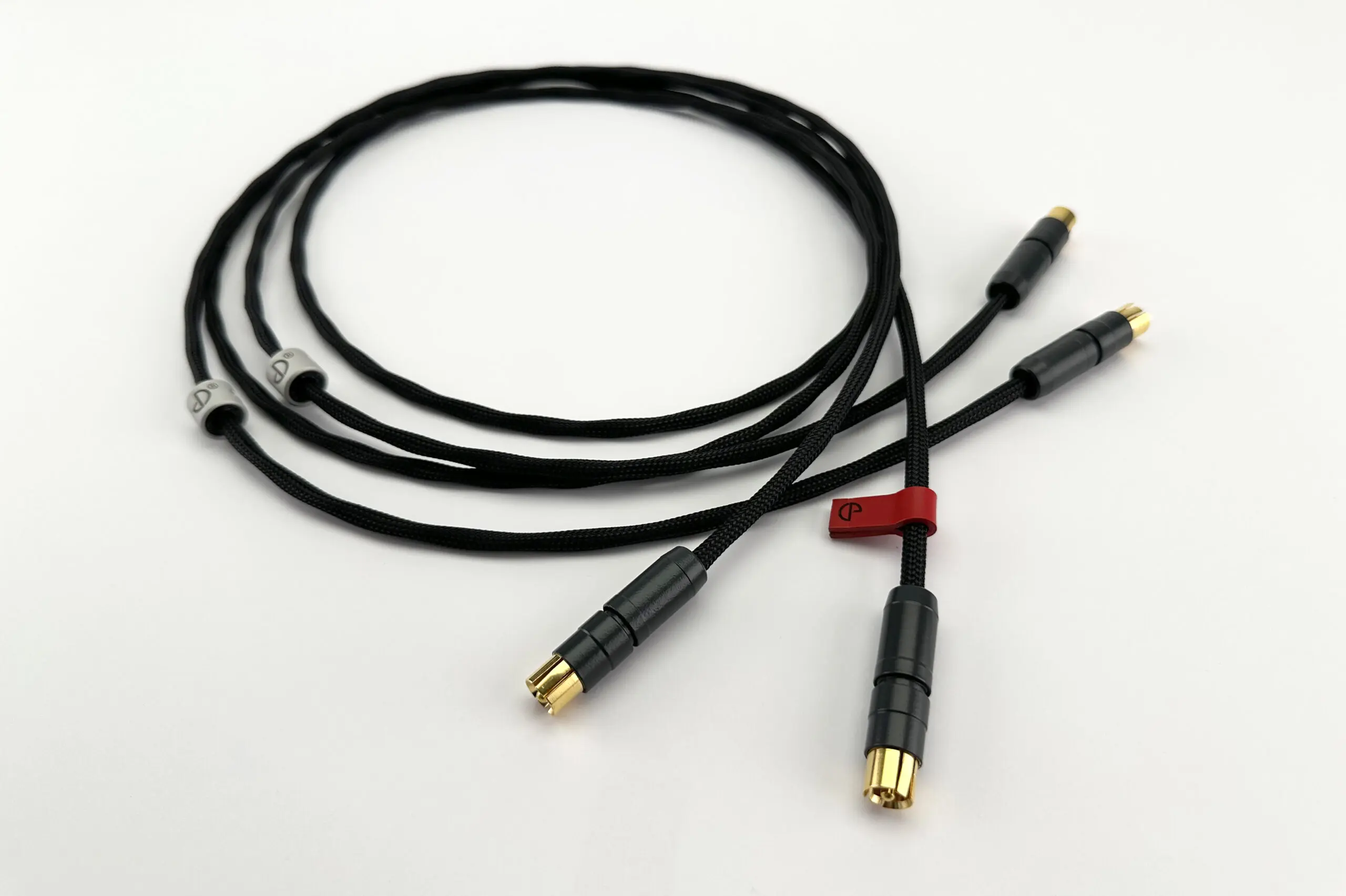 Ikigai Audio Tanoshimi RCA interlink met 5N puur zilveren geleiders - Afbeelding 3