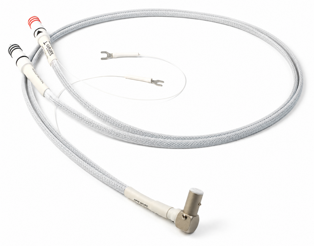 Chord Company Sarum T Slim Phonokabel 1,2 meter | RCA, XLR of DIN | Taylon-isolatie