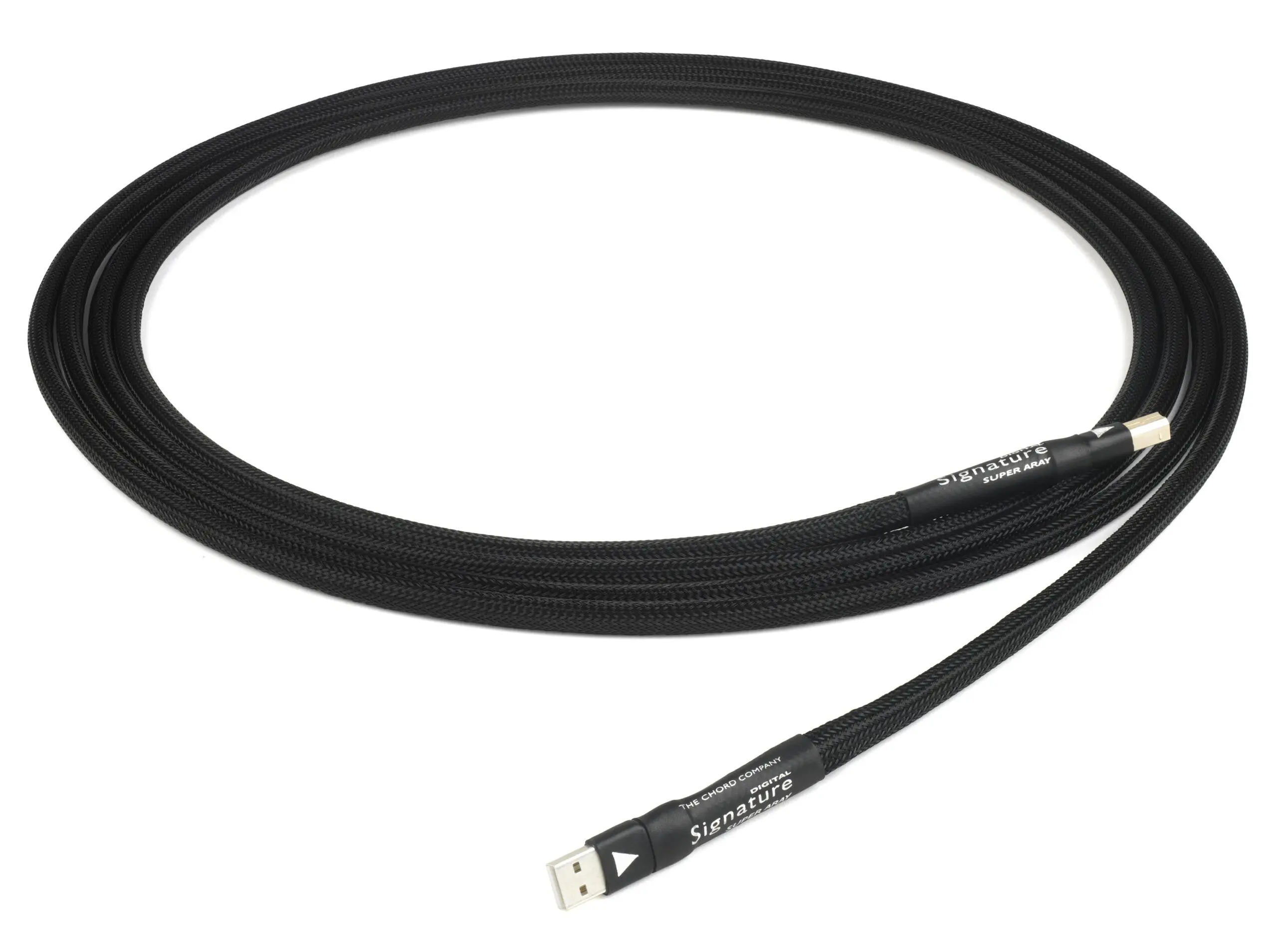 Chord Company Signature Super ARAY USB A-B Kabel | drielaagse PE-isolatie | verzilverde OFC-geleiders - Afbeelding 2
