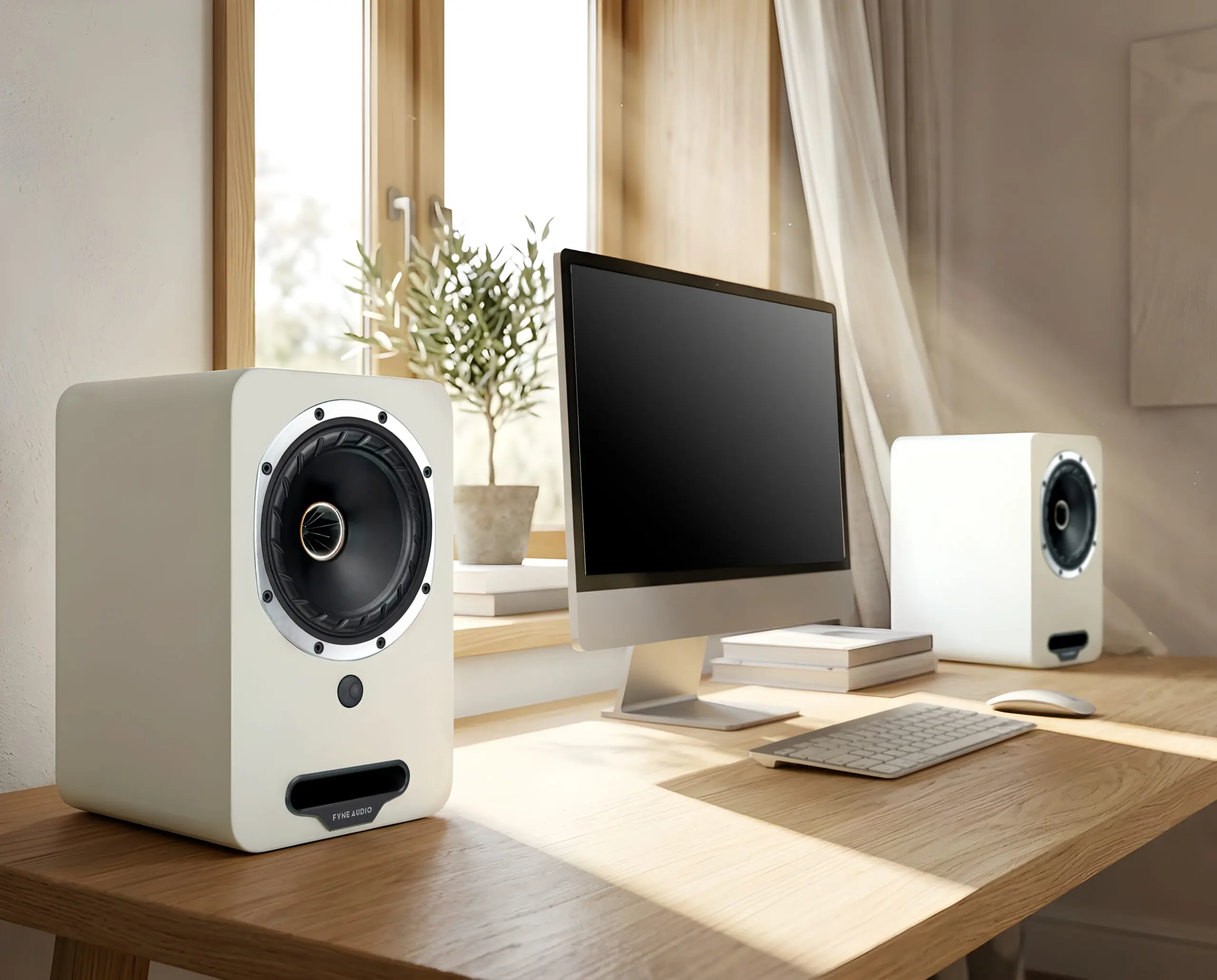 Fyne Audio CUBITT 5 Actieve Bluetooth Luidsprekers in 5 kleuren | 240W | HDMI ARC | Phono | set van 2 - Afbeelding 11