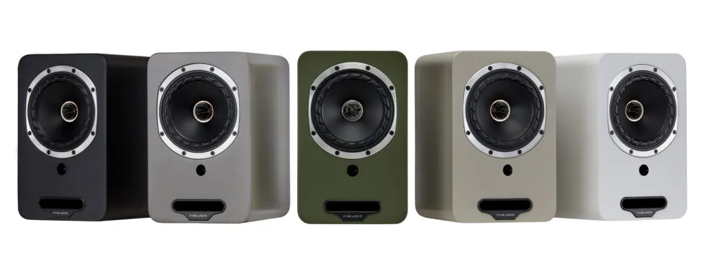 Fyne Audio CUBITT 5 Actieve Bluetooth Luidsprekers in 5 kleuren | 240W | HDMI ARC | Phono | set van 2