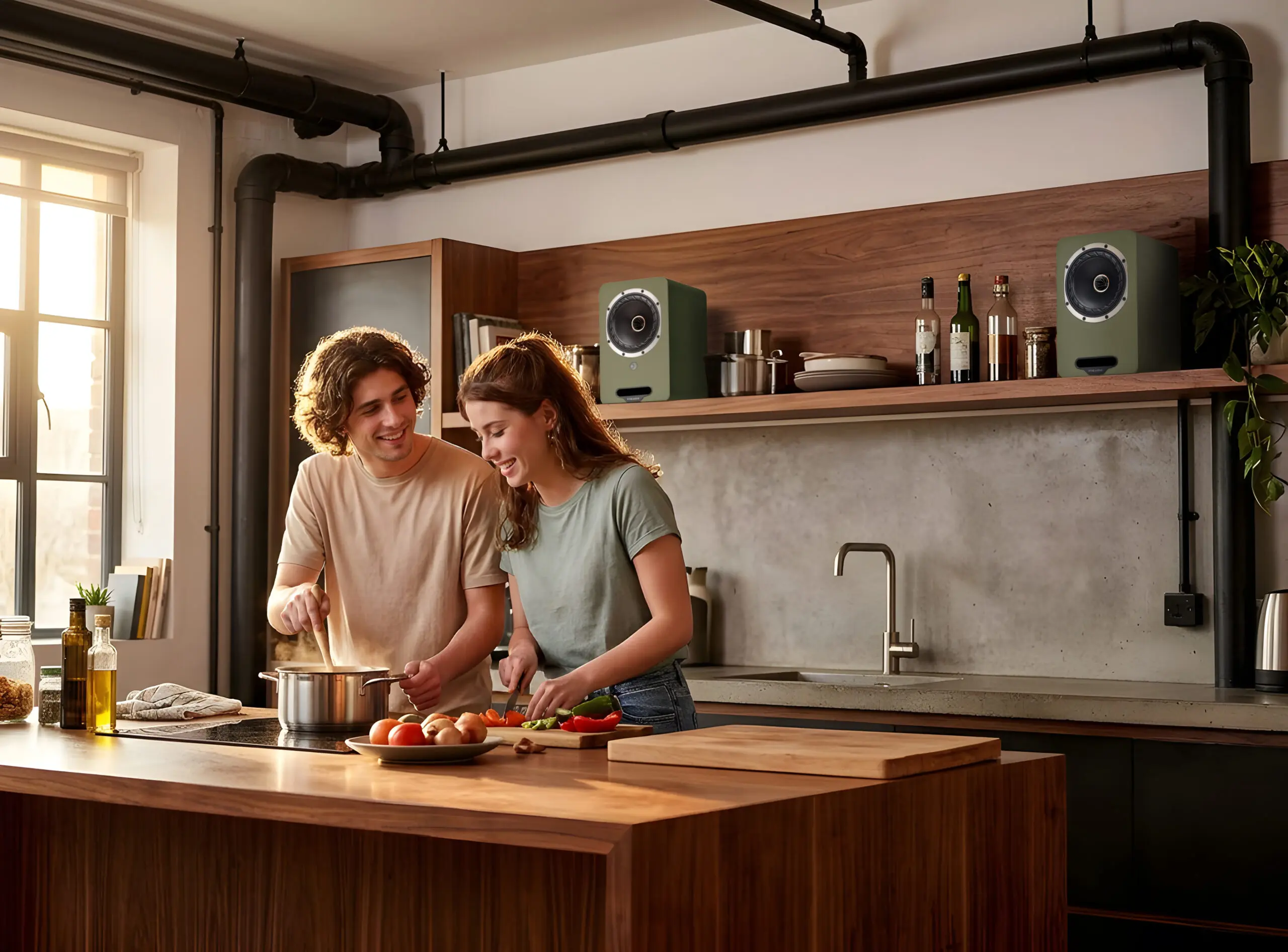 Fyne Audio CUBITT 5 Actieve Bluetooth Luidsprekers in 5 kleuren | 240W | HDMI ARC | Phono | set van 2 - Afbeelding 12