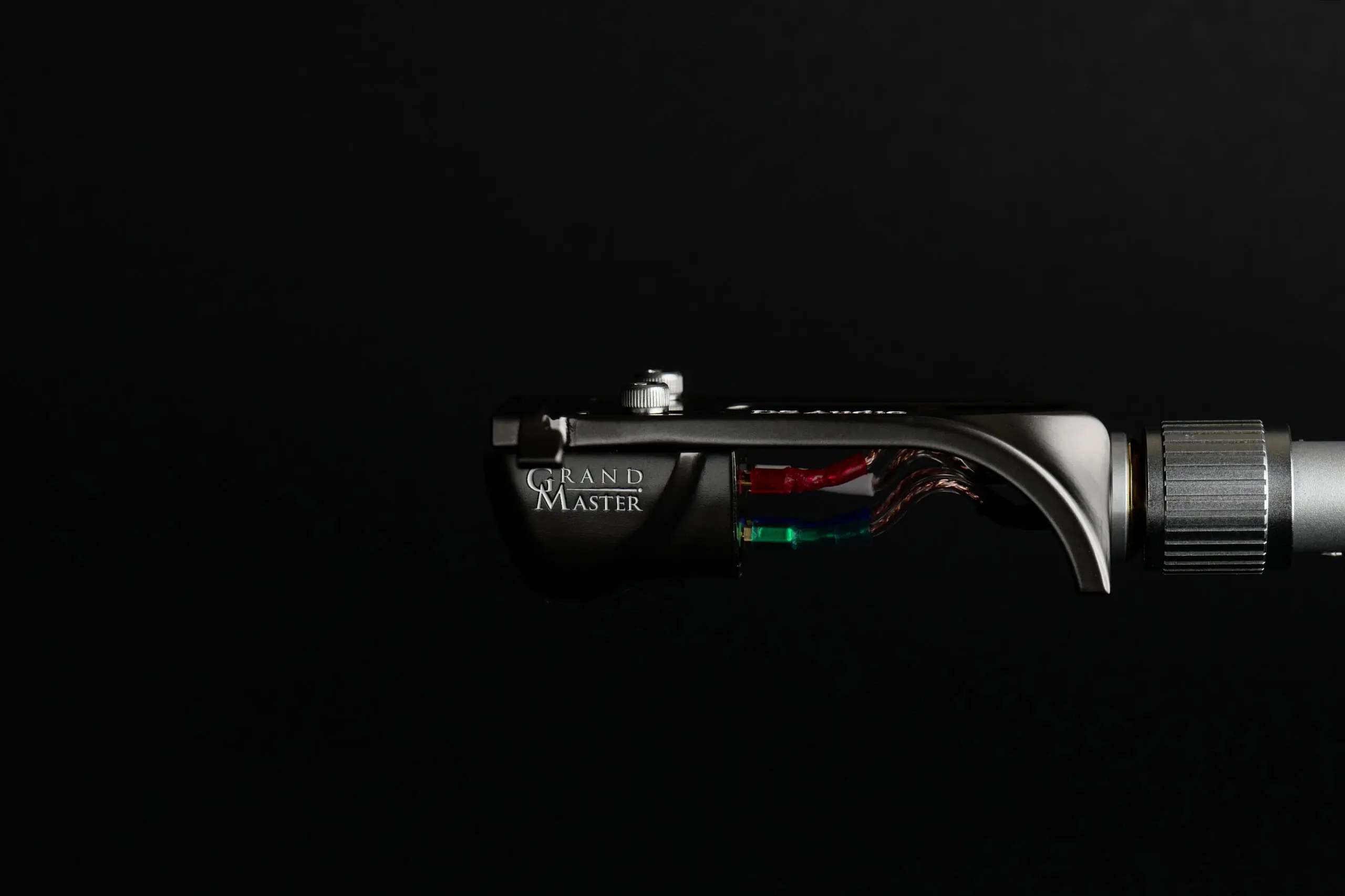 DS Audio HS-001 headshell | Ultra-duraluminium | SME-bajonetaansluiting | Inclusief 4N Litz headshell kabels - Afbeelding 4