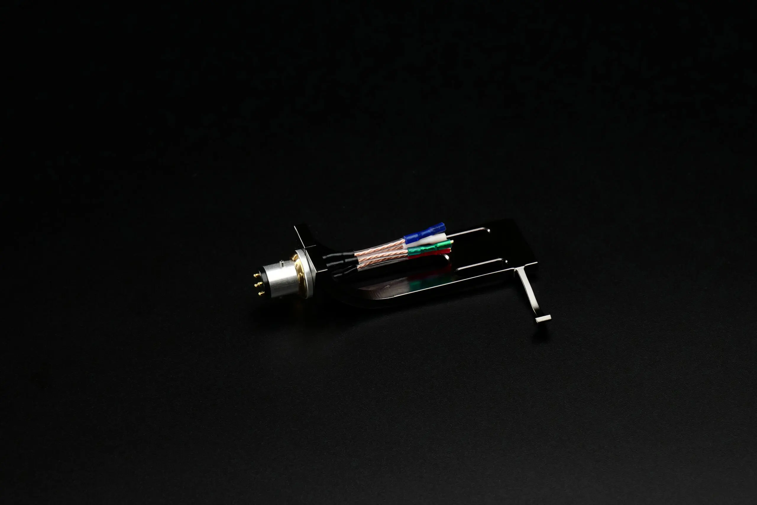 DS Audio HS-001 headshell | Ultra-duraluminium | SME-bajonetaansluiting | Inclusief 4N Litz headshell kabels - Afbeelding 6