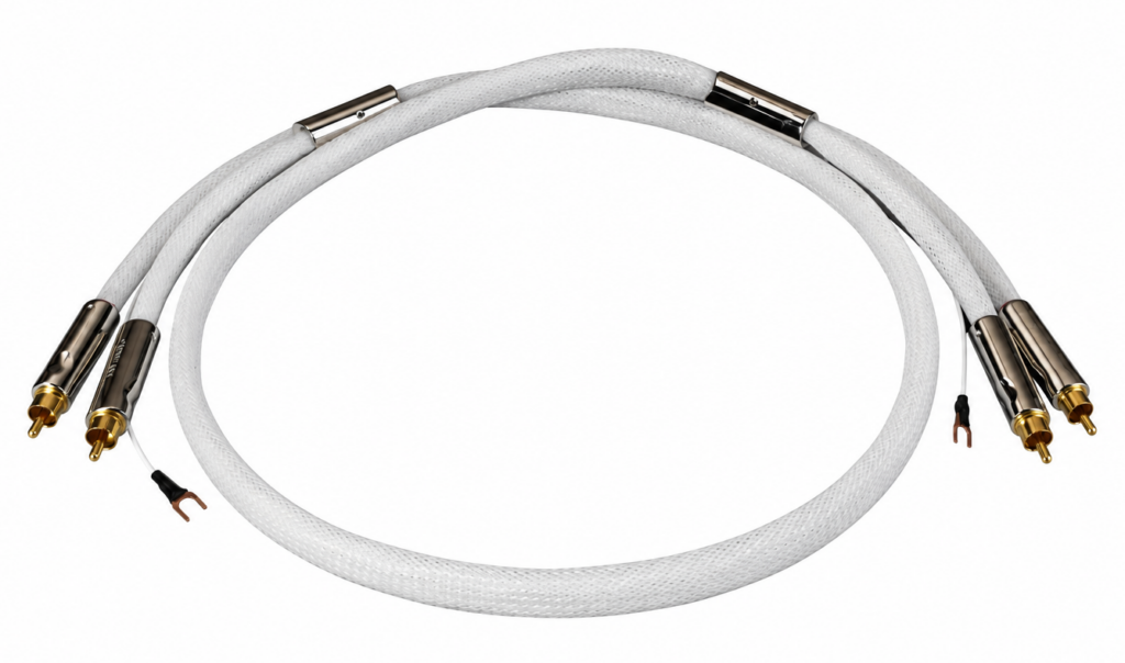 DS Audio PH-001 phono-kabel | Voor optische DS Audio-, MM- en MC-elementen | RCA of DIN naar RCA | 1,2 meter