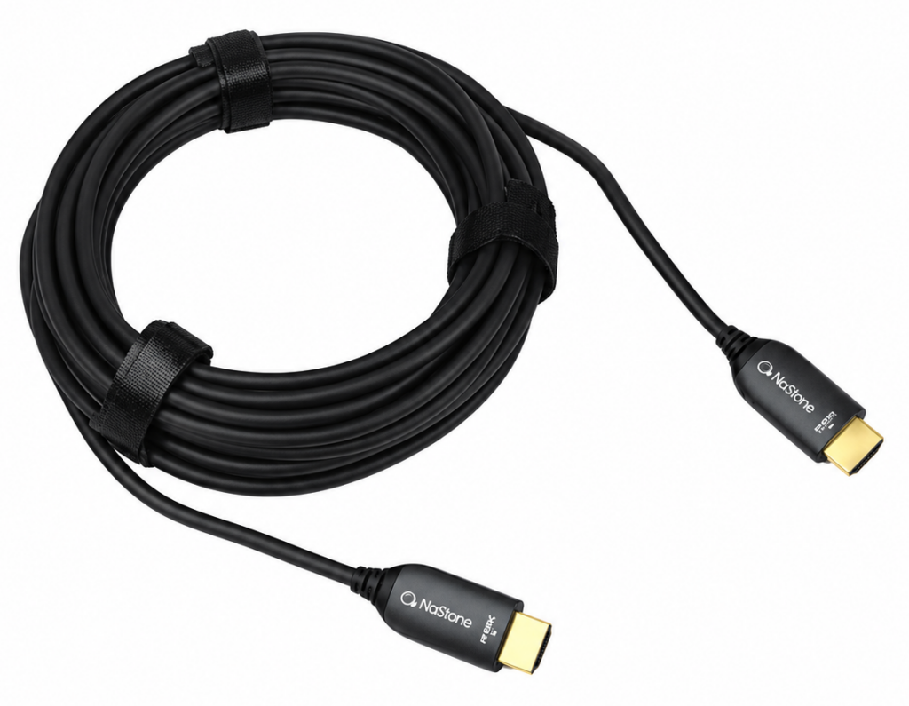 NorStone Jura HDMI 2.1 AOC glasvezelkabel | 48 Gbps | 8K/60 Hz en 4K/120 Hz | 7,5 tot 30 meter