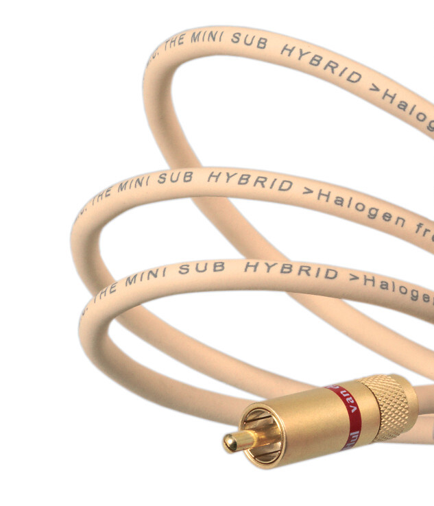 Van den Hul The MINI Sub Hybrid subwooferkabel vanaf 1,0 meter