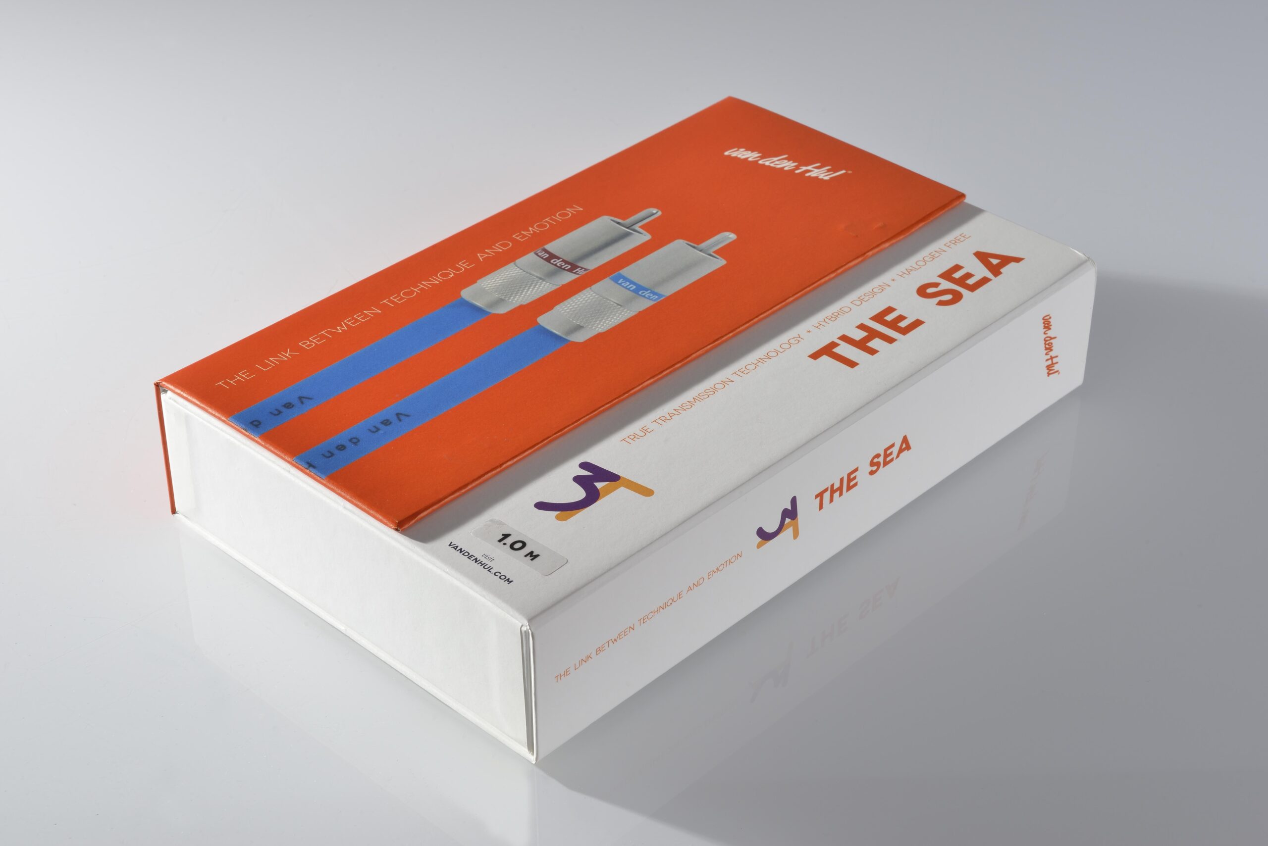 Van den Hul 3T The Sea Hybrid RCA interlink stereoset 2 stuks vanaf 0,8 meter - Afbeelding 3