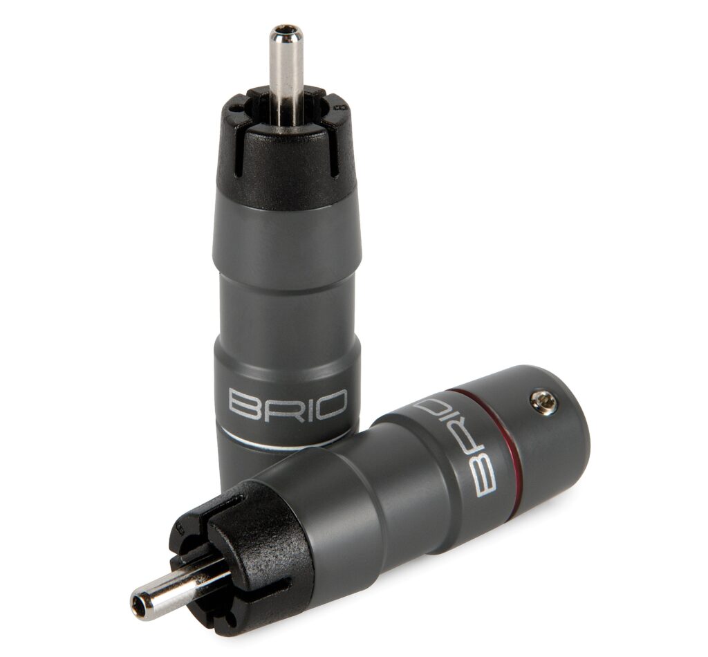 ETI Research Brio Serie Rhodium RCA tot Ø11,6mm per stuk