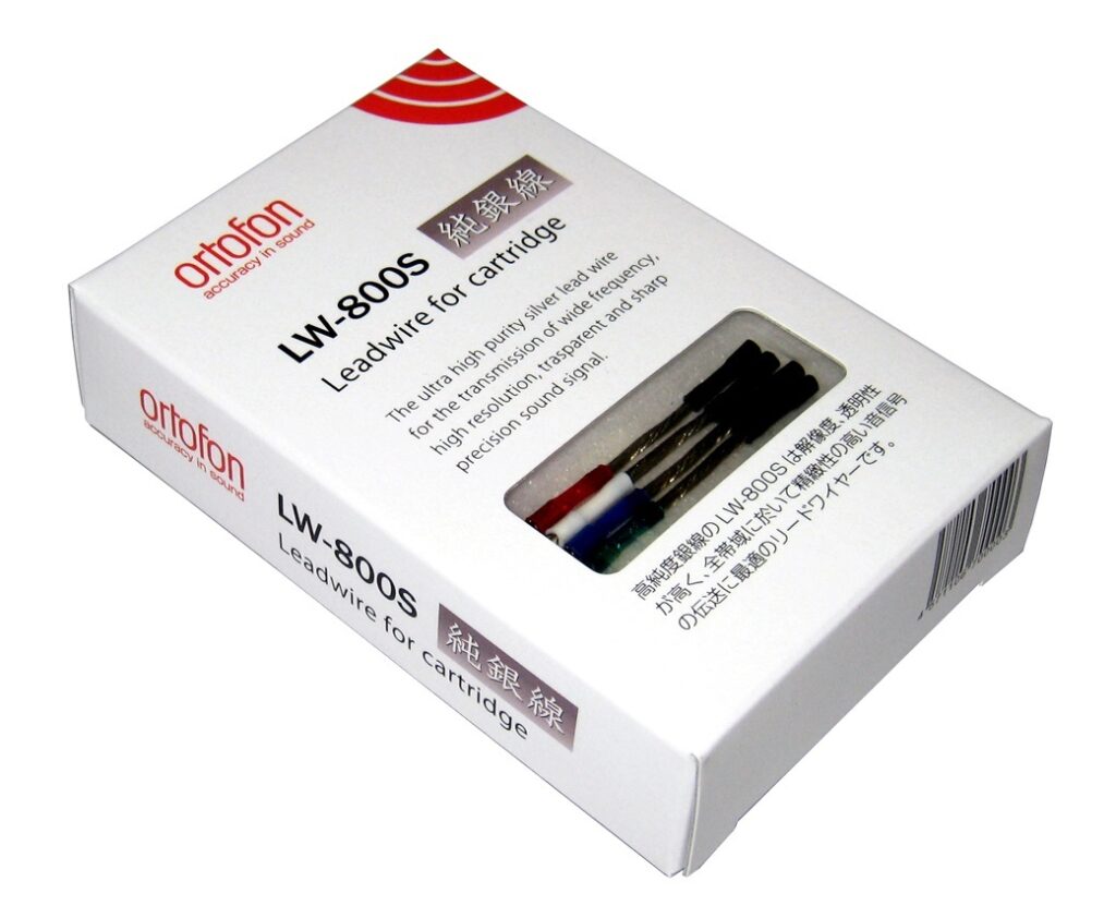 Ortofon Headshell cables LW-800S set 4 stuks kleurgecodeerd