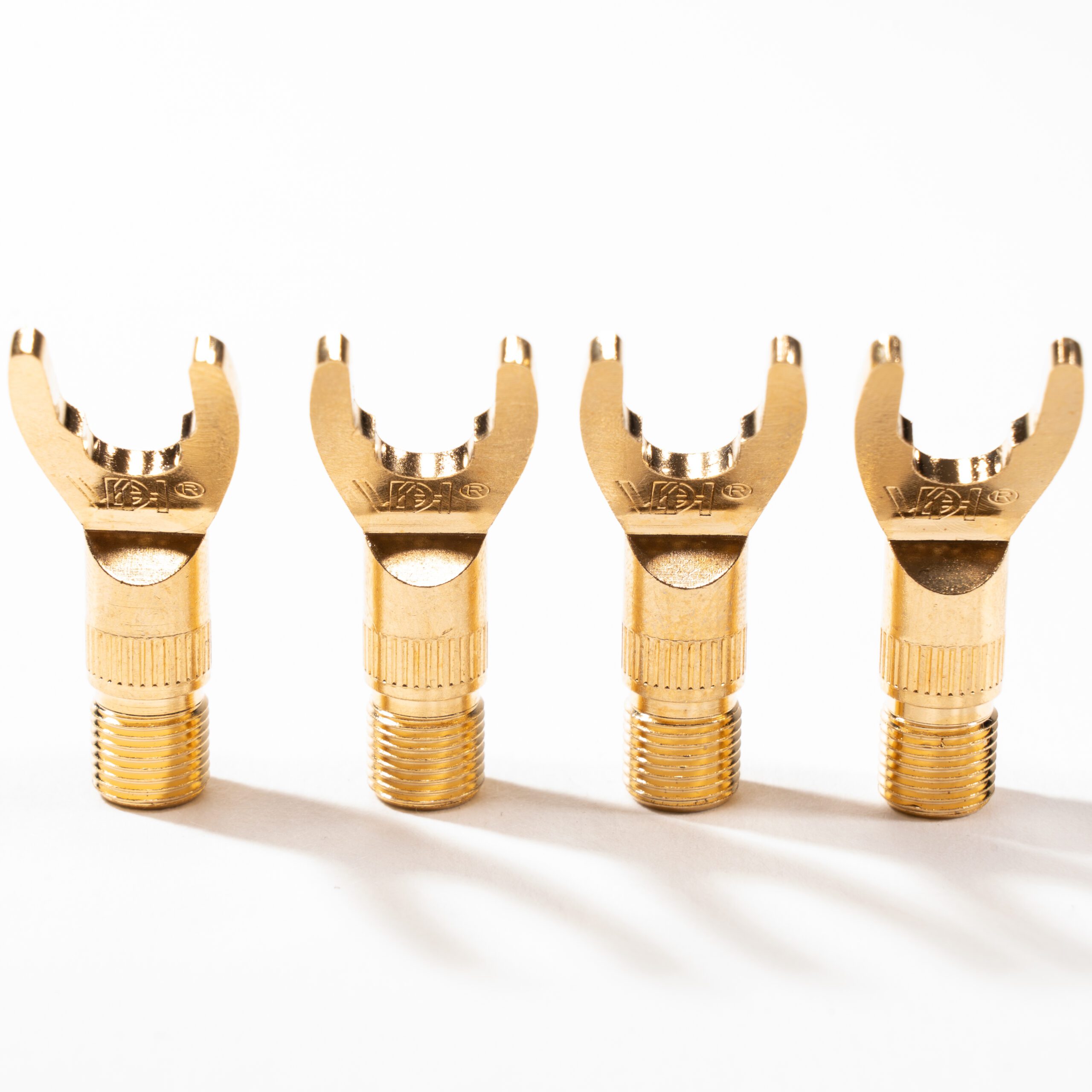 Van den Hul BERRI BUS Spade + banaanplug als 4,5mm, 6,5mm, 8,3mmm 10mm of 13mm Ø kabelentree per set 4 stuks - Afbeelding 5