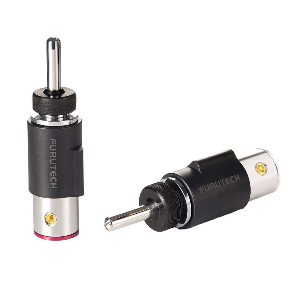 Furutech FT-212 (R) Rhodium tot Ø7,8mm per set 4 stuks