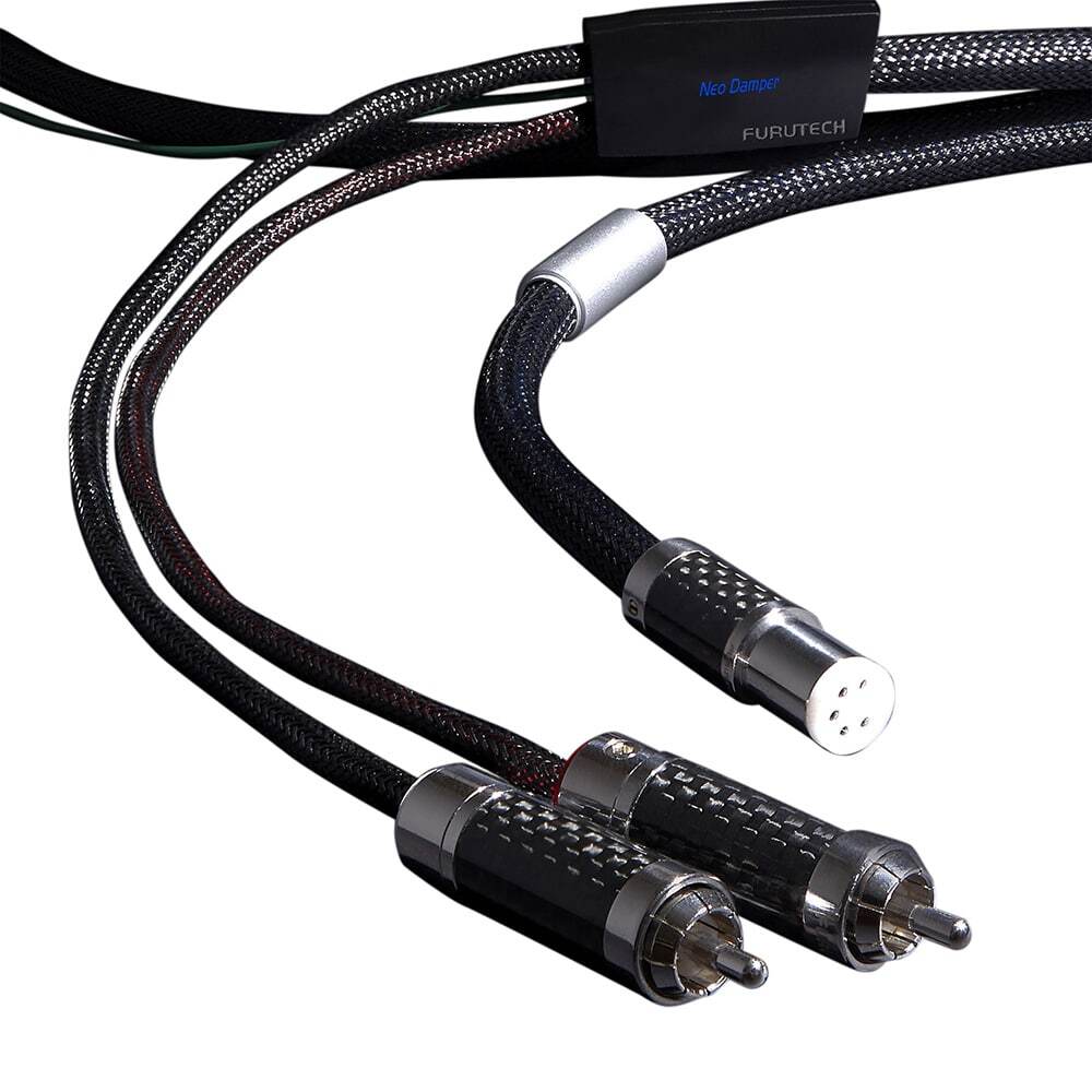 Furutech Silver Arrows II Phono kabel 5-pins DIN naar RCA 1,2 meter