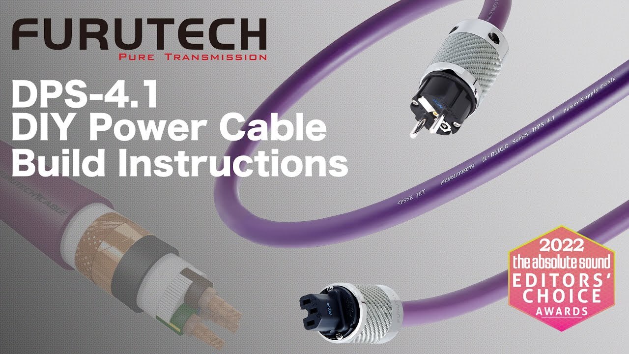 Furutech OCC-DUCC DPS 4.1 Limited Edition High End voedingskabel 4.02mm² Ø17mm onafgewerkt per meter - Afbeelding 4