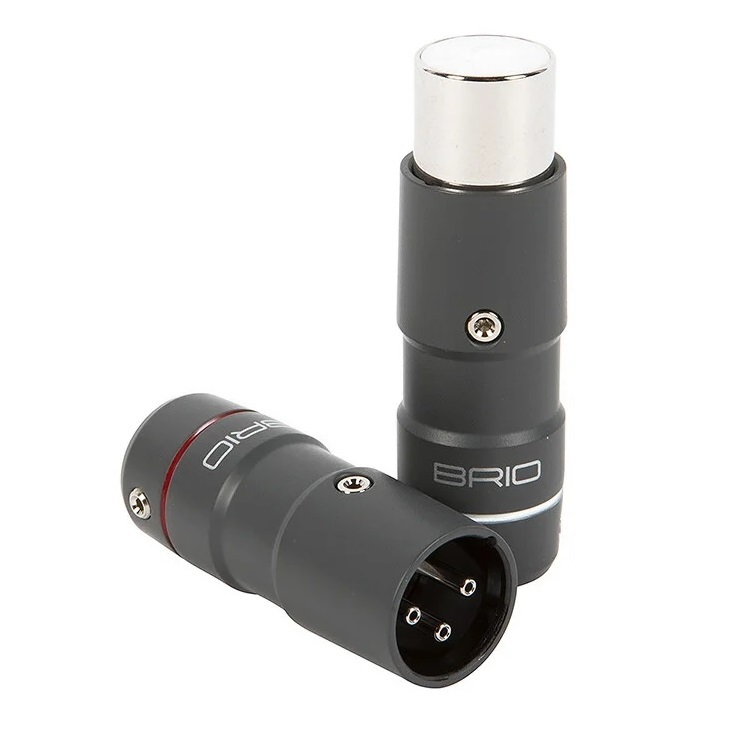 ETI Research Brio Rhodium XLR tot Ø14mm per stuk