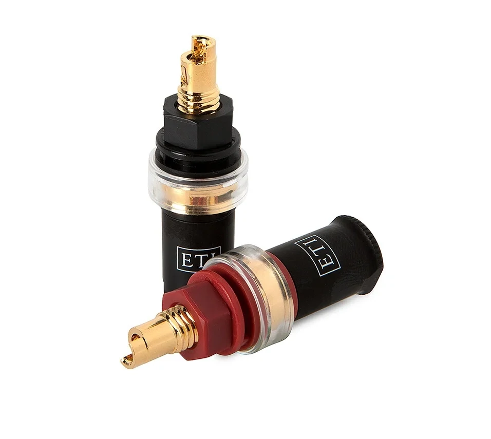 ETI Research BP-20C speakerterminal / binding post per paar - Afbeelding 3