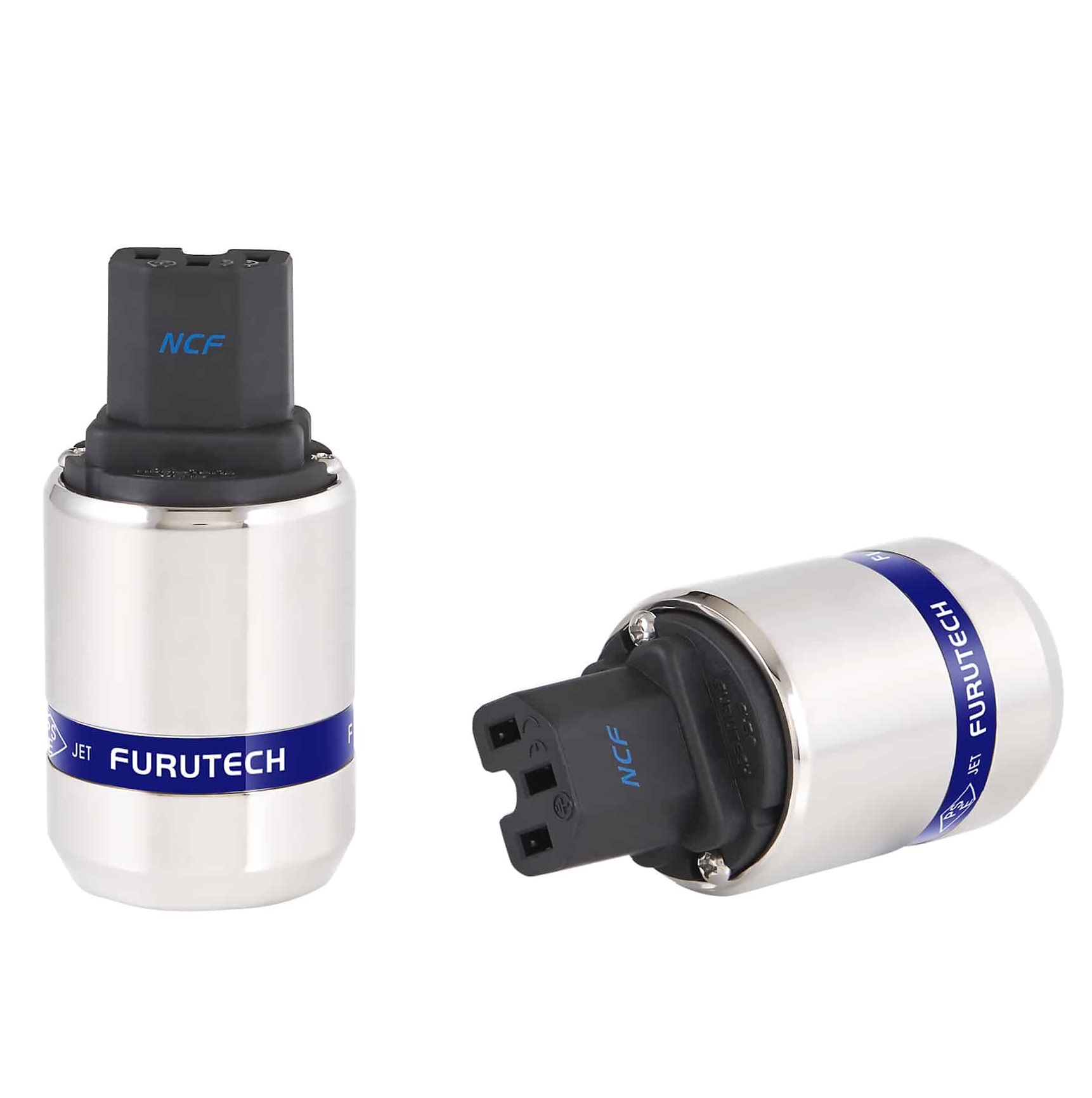 Furutech FI-48 NCF (R) Rhodium Nano Crystal² Formula - IEC C13 netstekker 10A van Ø6mm tot Ø20mm - Afbeelding 2
