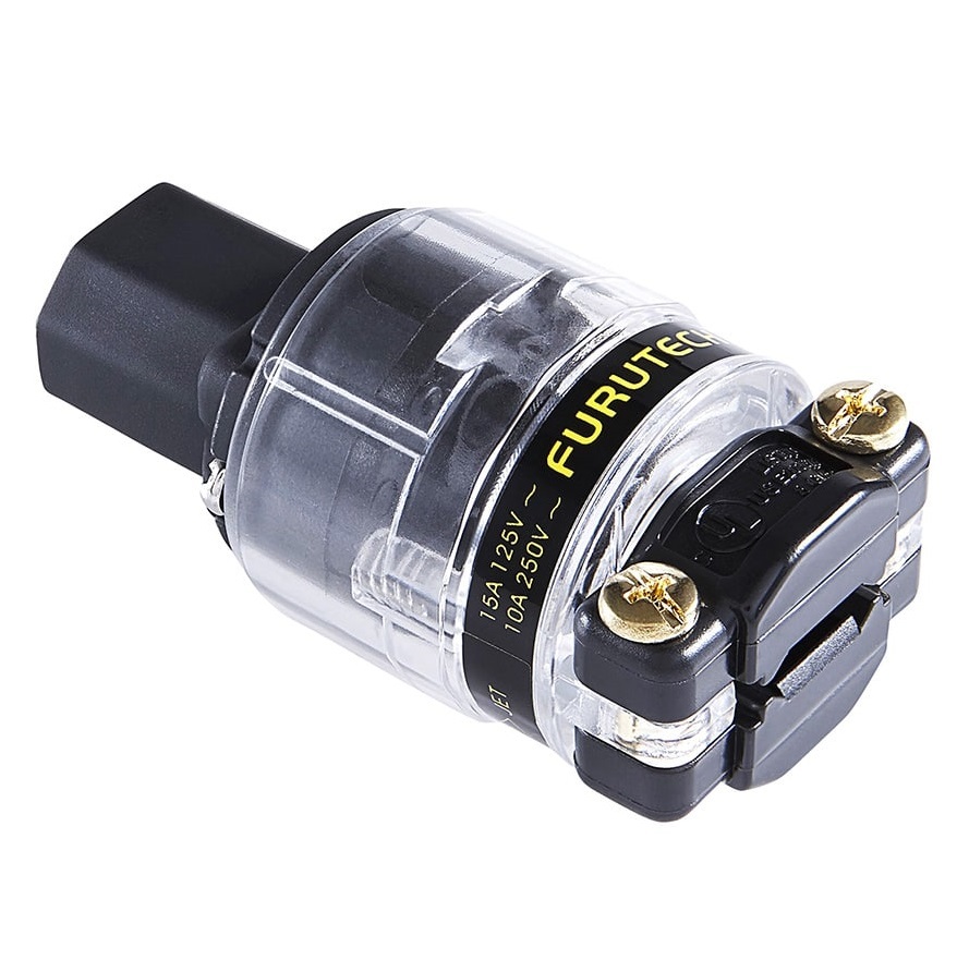 Furutech FI-11 (CU) Koper - IEC C13 netstekker 10A van Ø6,6mm tot Ø16mm