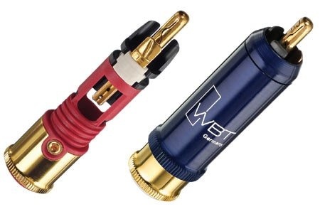 WBT-0110 CU (koper) Nextgen Signature RCA-connector 75 Ohm tot Ø9mm per 4 stuks in showcase - Afbeelding 3